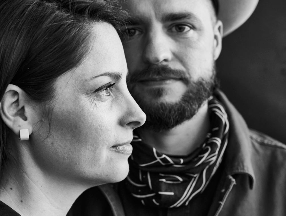 Benedicte and Jerome Leclere portrait by Billy Kidd