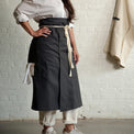 Potters apron in heavy duty canvas