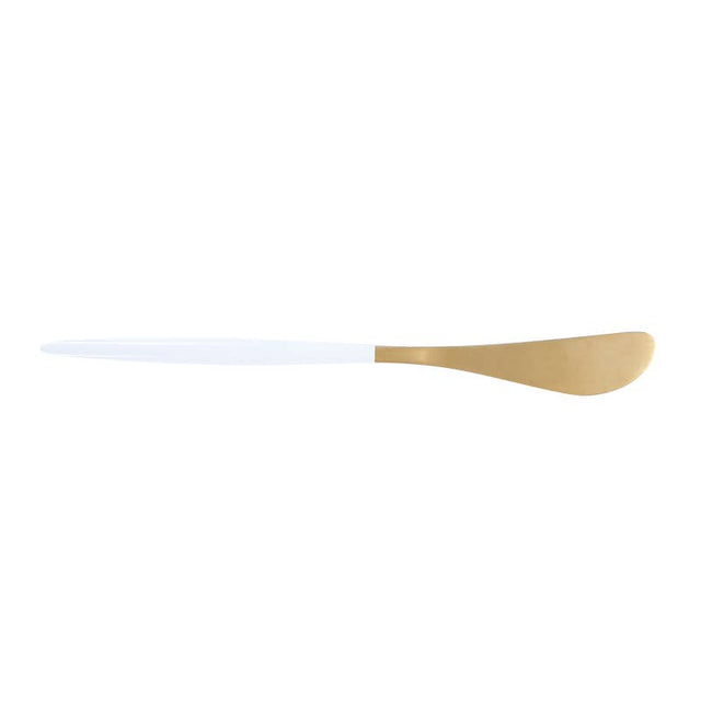 _Gold & White Cheese Spreader