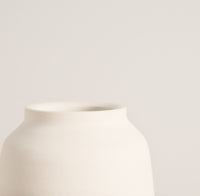 White vases handmade in Kingston, NY