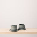 Stoneware espresso cups