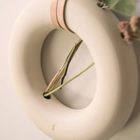 L'Impure - Hanging Ring Vase (Ivory)