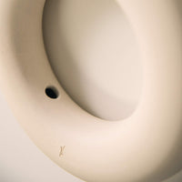 L'Impure - Hanging Ring Vase (Ivory)