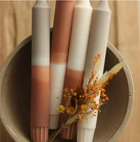 _Set of 4 dip dye taper candles - Host